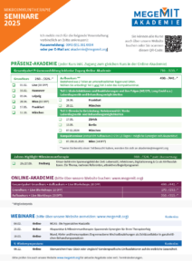 Seminar-Kalender MeGeMIT 2025